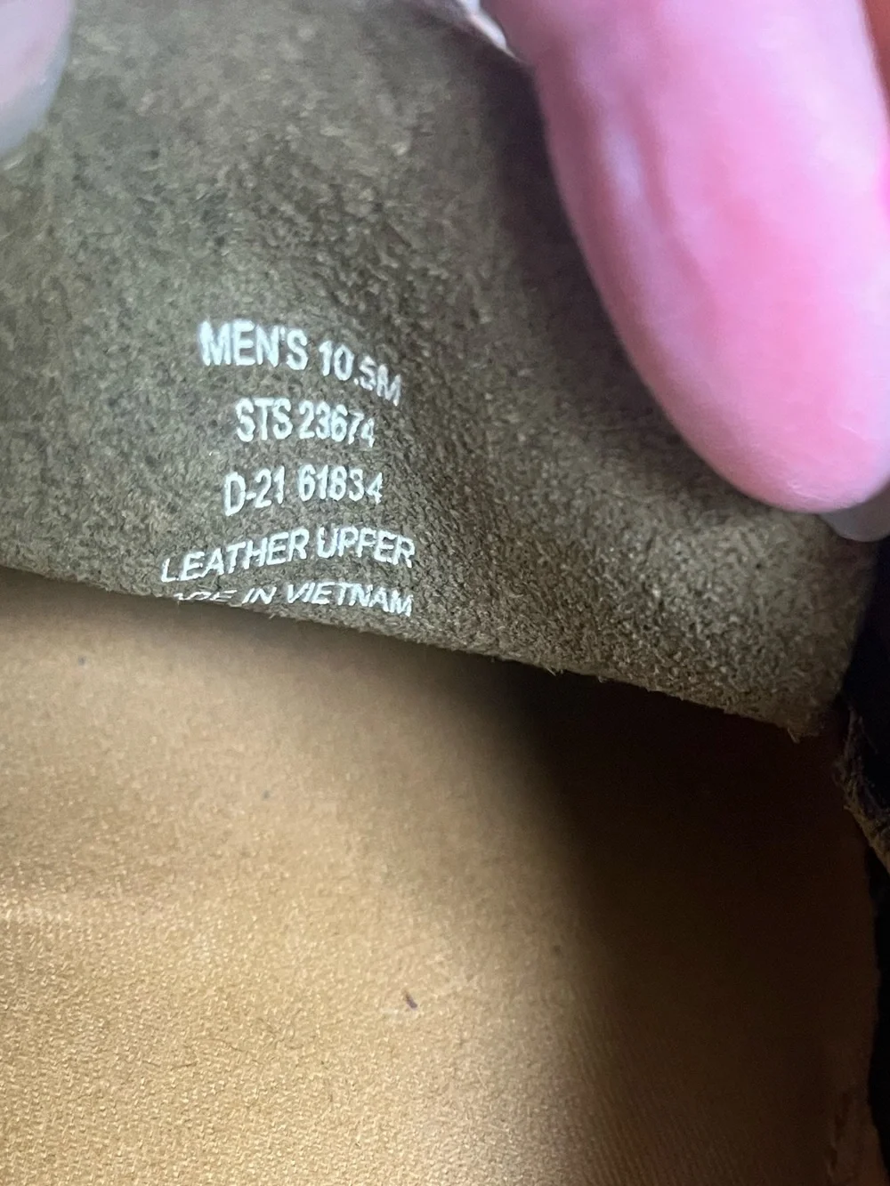 Sperry Leather Slip-On Boat Shoe, Excellent Condition